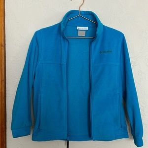 Columbia kids full zip jacket size 10/12